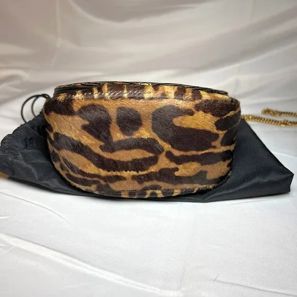 Roberto Cavalli European Collection Calf Hair Shoulder Bag With Deco Hardware - Picture 8 of 13